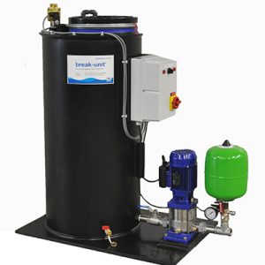 Hydrofoor met breaktank